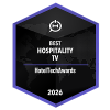 HotelTechAwards Best Hospitality TV 2026
